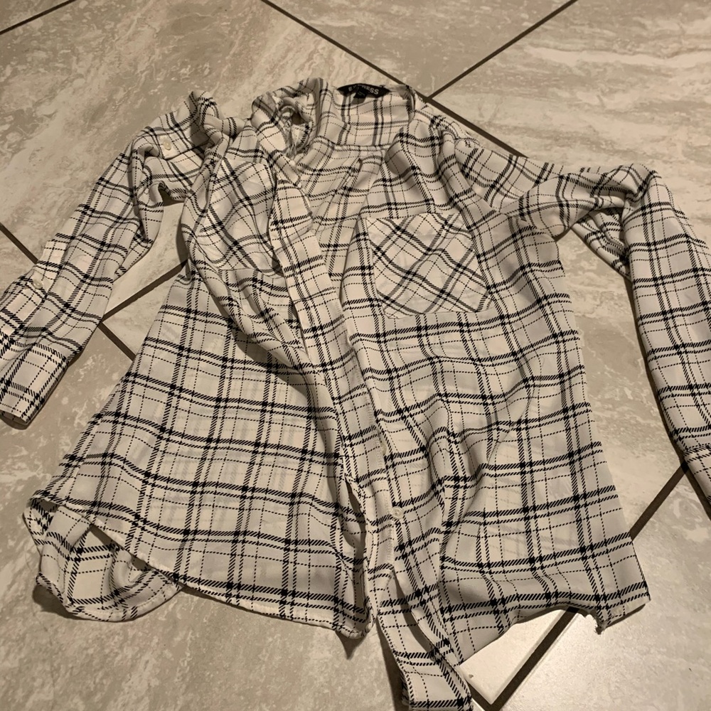 Long sleeve blouse